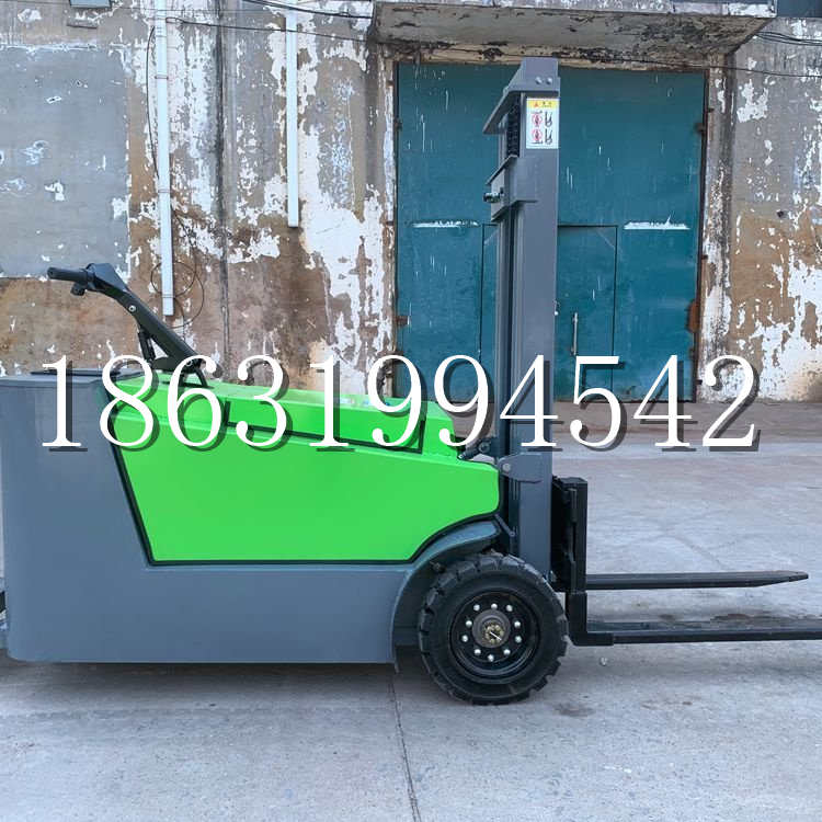 麻章区小型电动叉车1吨2吨步行站驾式电瓶堆高充电装卸车液压升降车铲车